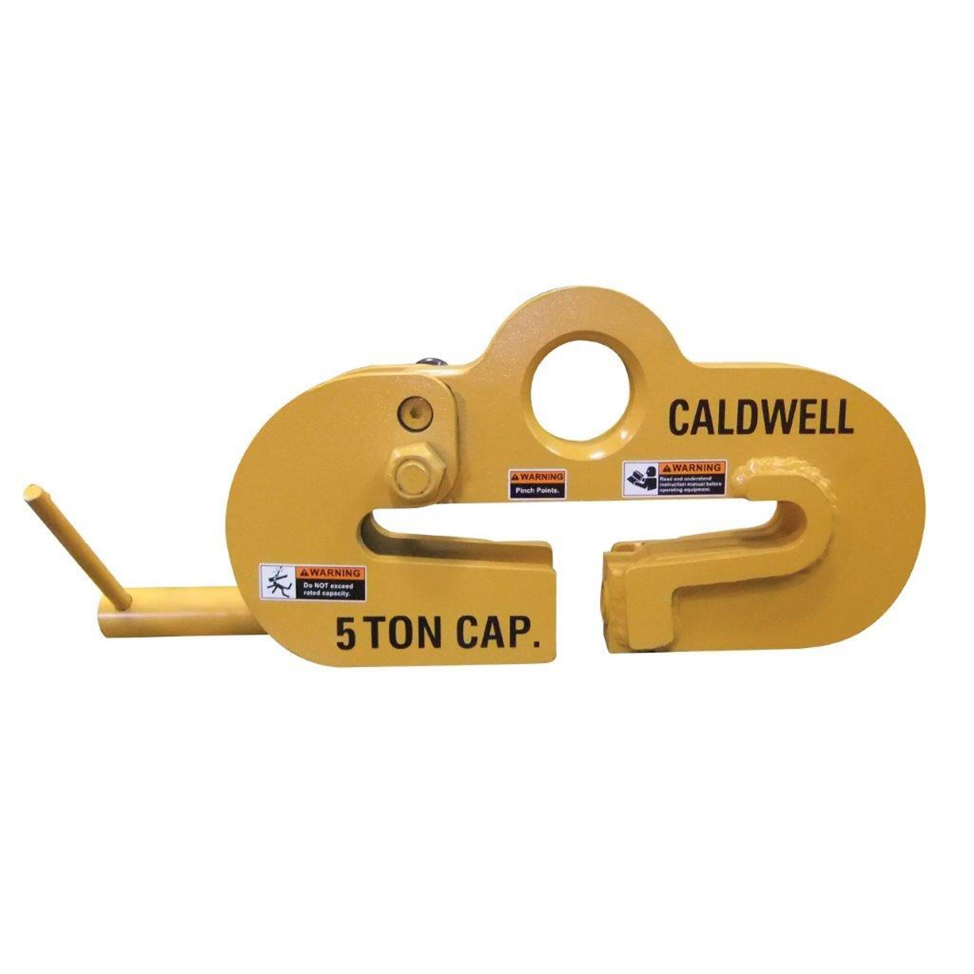 Caldwell, Beam Web Clamps, Max. Capacity 11200 lb, Material Steel, Max. Jaw Opening 12 in, Model# BWC-5